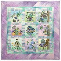 Home Tweet Home - Complete Quilt